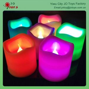 Coloré pour Festival LED Candle Light Wave bord