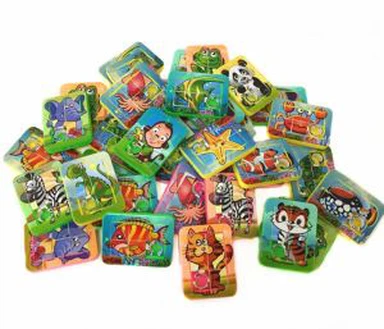 Mini jouet en plastique de puzzle pour le jouet de capsule