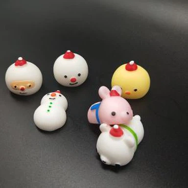 Jouet de Mochi Squishy Squishy Squishy Kawaii Christmas Sticky