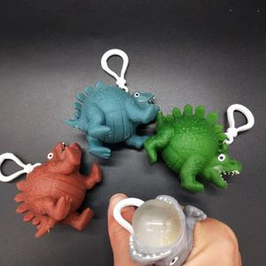 Jouets de dinosaure souples en plastique